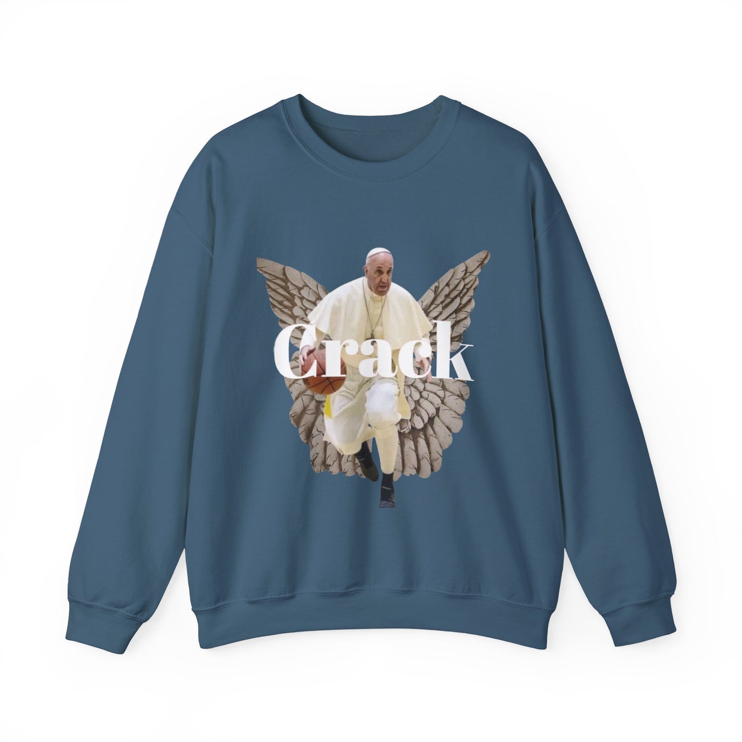 Unisex Heavy Blend™ Crewneck with Angel Wings