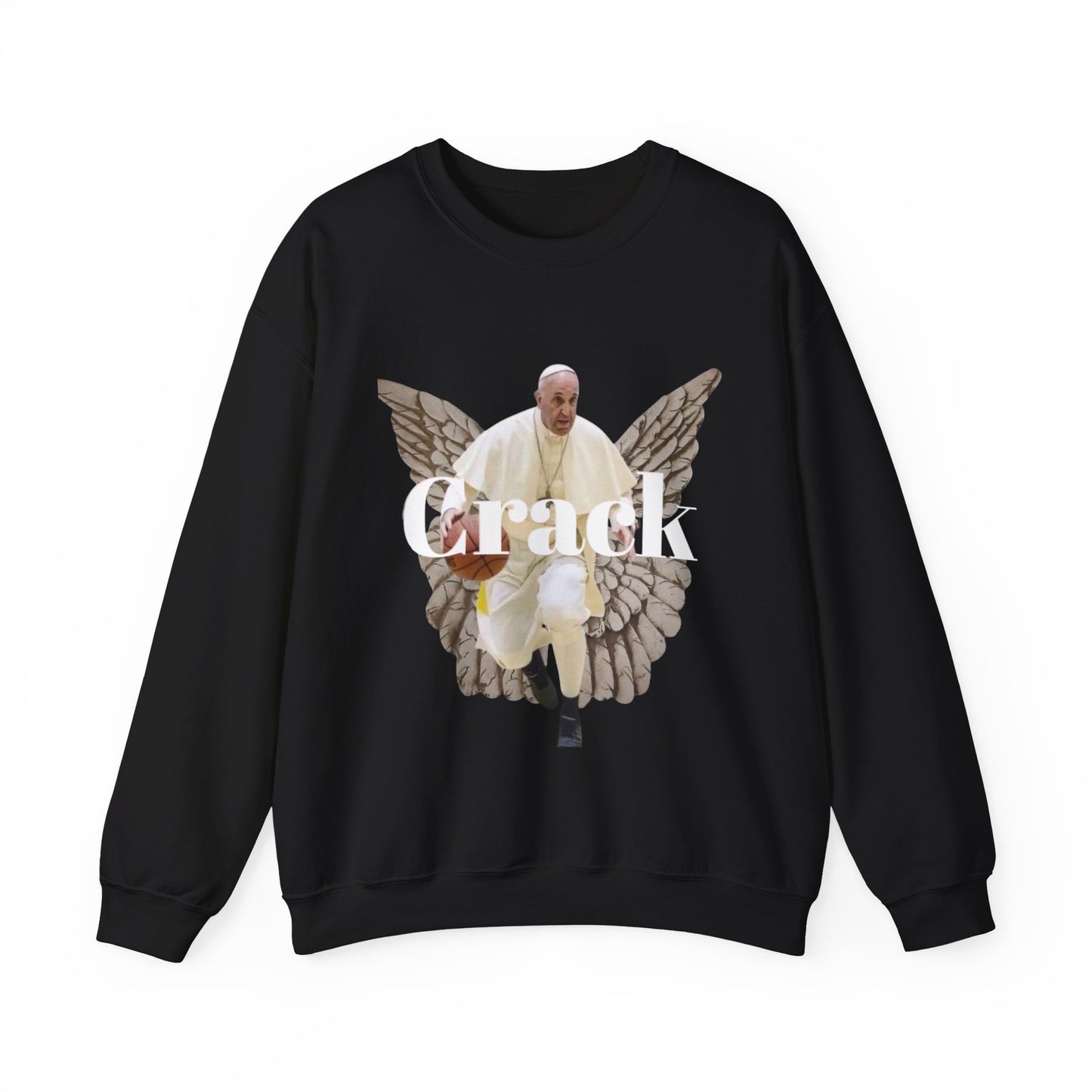 Unisex Heavy Blend™ Crewneck with Angel Wings